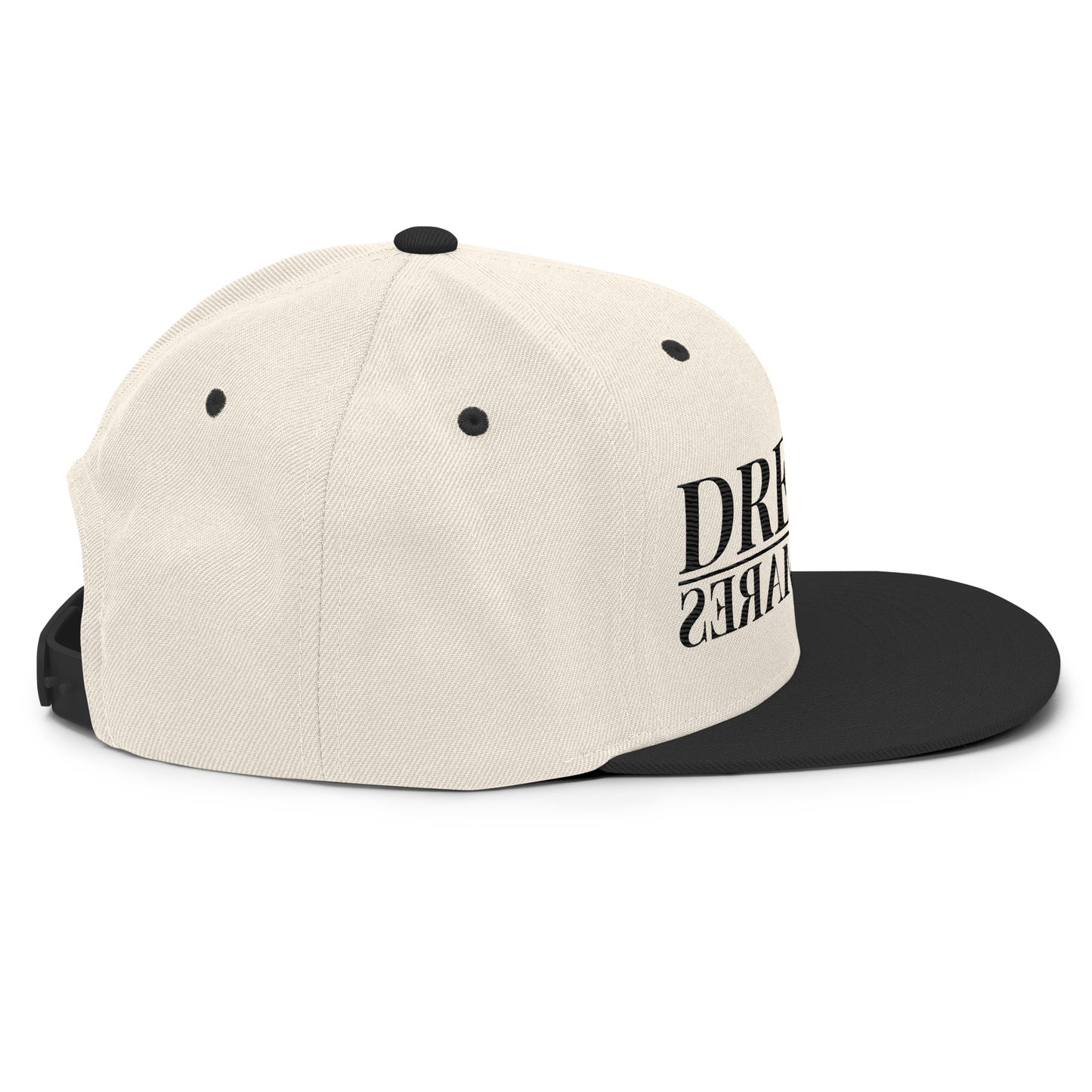 Dreams Over Nightmares Cream Snapback (embroidered)