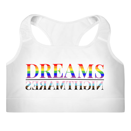 DREAMS>NIGHTMARES Pride Sportsbra